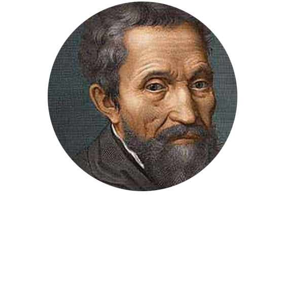 Michelangelo (1475-1564) italienischer Maler, Bildhauer, Architekt und Dichter