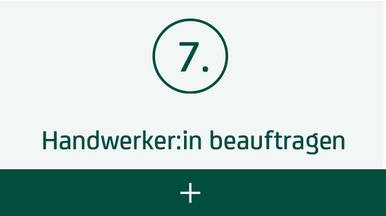 Beauftragung Handwerker