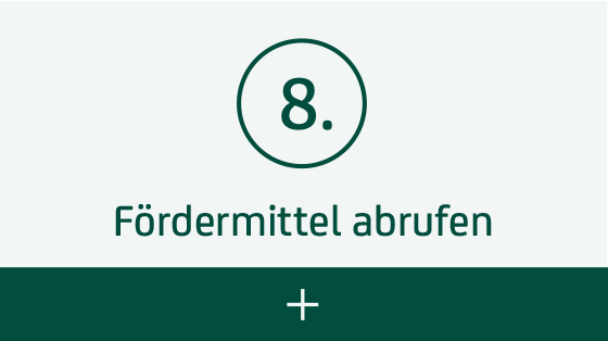 Fördermittel abrufen