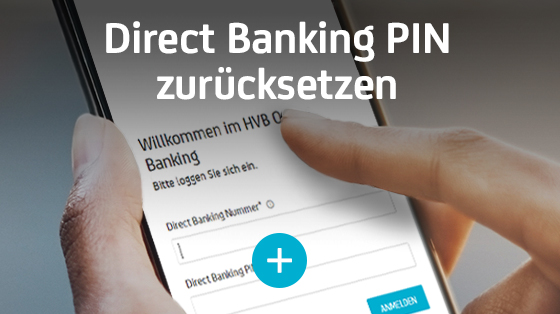 Direct Banking PIN zurücksetzen
