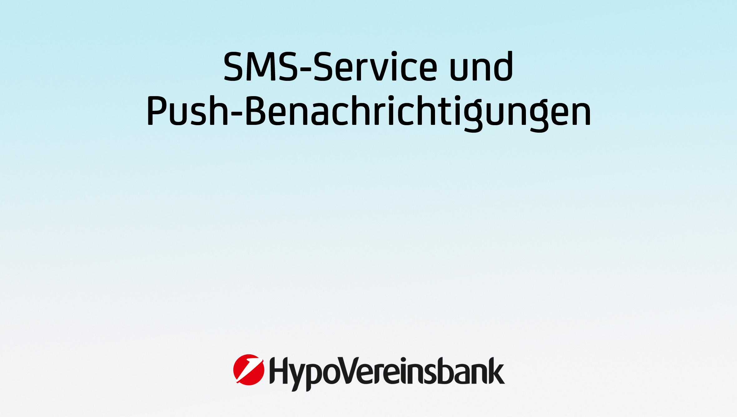 SMS Service einrichten