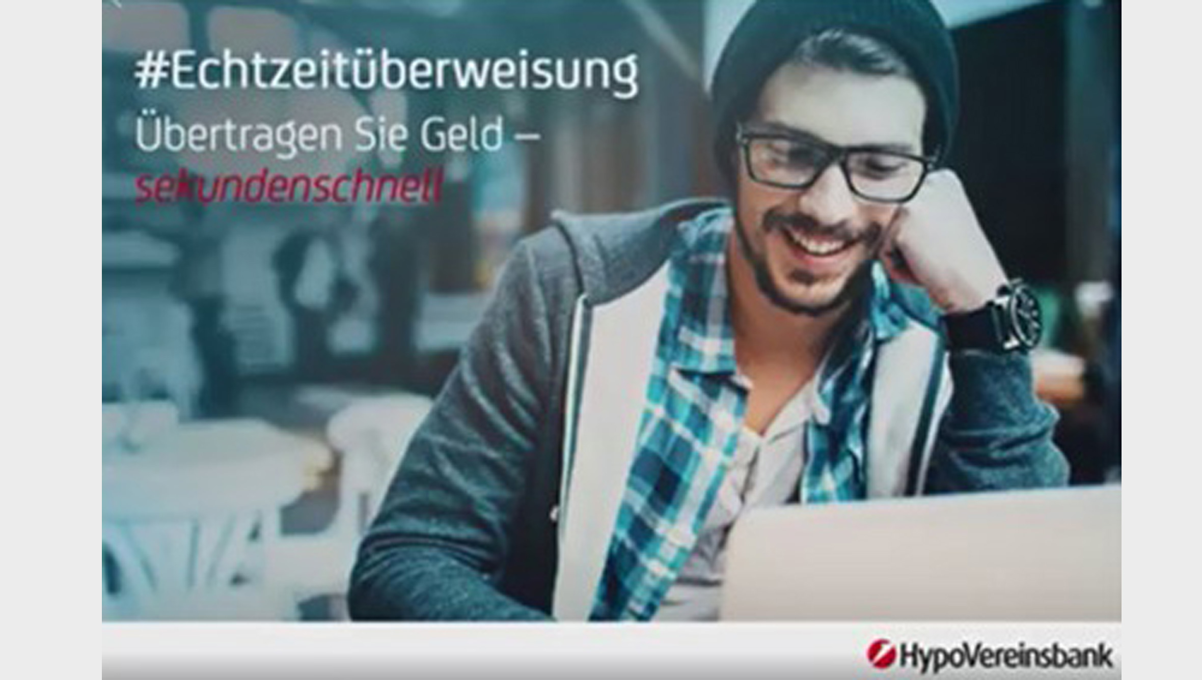 Seit November 2017 bietet die HypoVereinsbank als eine der ersten Banken im SEPA-Raum ihren Kunden die Echtzeitüberweisung („Instant Payment“) an.